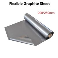 Tấm than chì nguyên chất cao Tấm than chì linh hoạt Carbon Điện cực than chì Pyrolytic Chịu nhiệt độ cao 200 * 250mm cho DIY