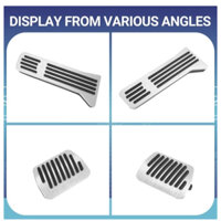 Tấm thép bao bọc ga thắng Ốp Đệm chân phanh Mazda 2 3 6 Miếng Cao Su lót Bàn Đạp côn số tự động AT CX5 CX8 CX30 CX9