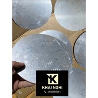 Tấm thép mạ kẽm dày 5mm đường kính 150mm 160mm 180mm 200mm