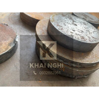 Tấm thép mặt phẳng tròn đường kính 130mm dày 10mm