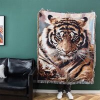 Tấm Tiger Trang Trí_ Thảm Trải Sofa