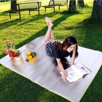 Tấm trải cách nhiệt 2mx1m5 che võng, làm lều cắm trại, tấm trải ngồi du lịch, dã ngoại, tấm chiếu ngủ trưa văn phòng chống nước, chống ẩm tuyệt đối (mã TT-07)