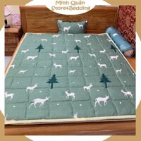 Tấm Trải Đệm Topper Nệm Trải Giường Trải Sàn Siêu Mỏng Chiếu Ngủ Văn Phòng Chần bông 001