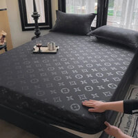 Tấm trải giường chống trượt Tấm trải giường Simmons Vỏ bảo vệ Queen / King / Straw Bed Sheet Thích hợp cho 11 inch