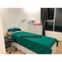 Tấm trải giường phẫu thuật màu xanh