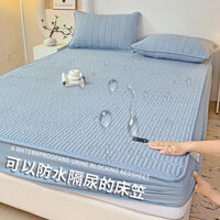 Tấm trang bị bông thô đậu nành kháng khuẩn bánh sandwich bảo vệ nệm chống thấm nước