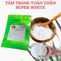 Tắm Trắng Da Body Toàn Thân Super White - Trắng mạnh bật tông (dịch tắm đặc xịn hàng Spa)