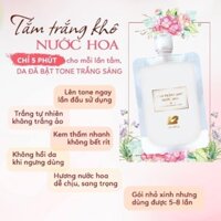Tắm trắng khô nước hoa
