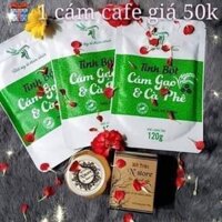 Tắm trắng tinh bột cám gạo cafe