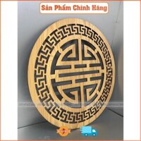 Tấm trang trí. Dùng cho bàn thờ treo tường chữ Thọ. Chất liệu bằng gỗ.