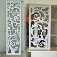 tấm trang trí ,  vách ngăn  ,  khắc hoa văn cnc kich thước theo yêu cầu tấm nhựa pvc chống thấm nước dầy 10mm