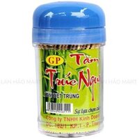 Tăm tre (tăm xỉa răng) Trúc Nguyễn hũ nhựa tròn (giao màu ngẫu nhiên)