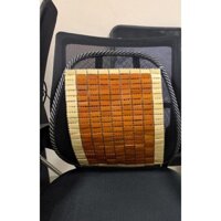 Tấm tựa lưng cho ghế oto đan trúc chống ê mỏi tạo cảm giác thoải mát mát mẻ