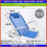 Tấm Tựa Lưng Trên Giường - Ghế Tựa Lưng Cho Người Già Chất Liệu Thép Cao Cấp Có Tay Vịn.