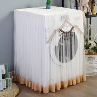 Tấm Vải Ren Phủ Máy Giặt Chống Nắng Chống Bụi Thông Dụng Ốp