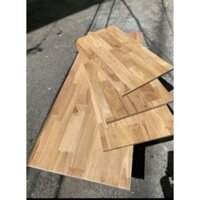 Tấm ván gỗ cao su phủ keo bóng làm tủ mặt bàn 150x30cm
