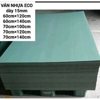 Tấm ván làm bàn_tấm ván nhựa eco chịu nước chịu lực tốt làm bàn, sàn gác,vách ngăn,nắp bể..nhận cắt theo yêu sầu