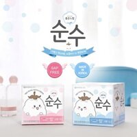 Tấm vệ sinh Soon-soo KOREA, Tấm vệ sinh Cotton nguyên chất, Băng vệ sinh, Băng vệ sinh