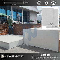 Tấm xi măng cemboard X2 dày 16mm CBC-16
