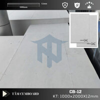 Tấm xi măng cemboard X2 dày 12mm CB-12