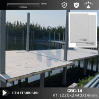 Tấm xi măng cemboard X2 dày 14mm CBC-14