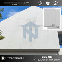 Tấm xi măng cemboard X2 dày 6mm CBC-6