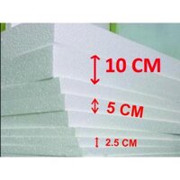 Tấm Xốp Dày 2.5cm 5cm 10cm Dùng Đóng Gói Sản Phẩm, Chống Nóng, Chống Ồn, Cách Nhiệt, Cách Âm TT-219