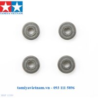 [TAMIYA] 15393 Phụ Kiện mô hình xe đua lắp ráp Mini 4WD FLUORINE COATED STEEL BEARING (4PCS.)