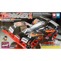 [TAMIYA] 19433 Mô hình xe đua lắp ráp chạy bằng pin Mini 4WD TRIDAGGER X PREMIUM (SUPER-II CHASSIS)