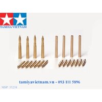 [TAMIYA] 35258 MÔ HÌNH SET VỎ ĐẠN 1/35 SCALE MARDER Ⅲ M BRASS 7.5CM PROJECTILES