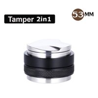 Tamper OCD 2 đầu size 53mm (kết hợp nén và phân bổ cà phê)