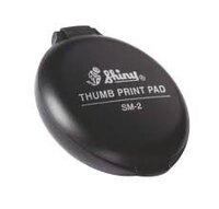 Tampon dấu lăn tay tròn Shiny SM-2 - mực đen