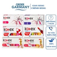 Tampon Kotex Nhập Khẩu Châu Âu, Dùng Hàng Ngày, Dùng Đi Bơi Tắm Biển, Tập Thể Dục Thể Thao