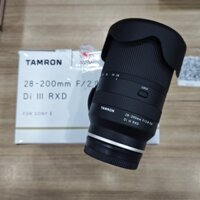 Tamron 28-200mm F2.8-5.6 DiIII RXD cho Sony E-mount cũ Mã SP 9244