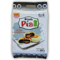 Tân Huê Viên - Bánh Pía Kim Sa Mè Đen Không Sầu Riêng Trọng Lượng 480gr