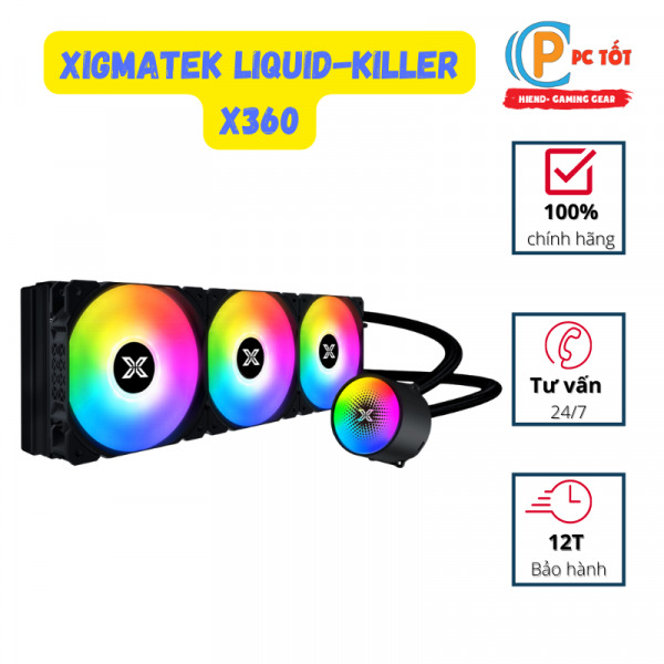 Quạt tản nhiệt AIO cho CPU Xigmatek Liquid-killer X360 EN47703