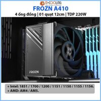 Tản nhiệt chip CPU ID-Cooling Frozn A410, TDP 220W, 4 ống đồng, 1 quạt 12cm.