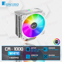 Tản Nhiệt CPU Jonsbo CR1000 White - Tản Nhiệt Khí CPU 4 Ống Đồng