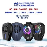 Tản nhiệt điện thoại Memo DL01 DL02 DL05 DL06 quạt sò lạnh siêu mát, led rgb màn hình hiển thị nhiệt độ