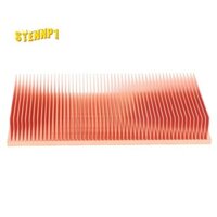 Tản Nhiệt Đồng Nguyên Chất 100X50X15mm Tản Nhiệt Vây Trượt Tuyết Tản Nhiệt Cho Điện Tử RAM Chip LED VGA Làm Mát