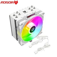 Tản nhiệt khí 4 ống đồng AOSOR AS400 - WHITE LED ARGB (LGA1700/AM5)