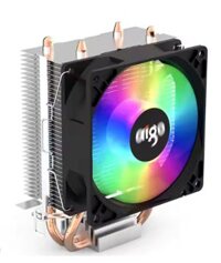 Tản Nhiệt Khí Aigo ICE200 PRO Đen - Fan 9cm Led RGB-2 ống đồng Socket Intel 1700/775/1150/1151/1155/1156/1200/1366 Mới