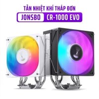 Tản nhiệt khí CPU 4 ống đồng JONSBO CR-1000 - 1 fan 12cm LED Đa năng (PWM 4PIN, 115x/1200/1700/FM2+/FM2/FM1/AM4/AM3+