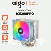 Tản Nhiệt Khí CPU AIGO ICE 200Pro White- Fan 9cm Led RGB-2 ống đồng Socket Intel1700/775/1150/1151/1155/1156