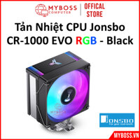 Tản Nhiệt Khí CPU Jonsbo CR-1000 Black EVO RGB - Tặng Kèm Keo Tản Nhiệt, Bảo Hành 12 Tháng