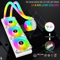Tản nhiệt nước AIO COOLMOON AOSOR AS360 | 5V ARGB | FAN LED Crystal Diamond | Radiator 360mm