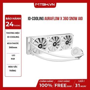Tản nhiệt nước AIO ID Cooling AuraFlow X 360 Snow