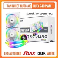 Tản Nhiệt Nước AIO UIX 240 PWM LED Auto RGB White