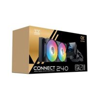 TẢN NHIỆT NƯỚC AIO XIGMATEK CONNECT 240 (ARGB, LCD-PUMP) (EN45257) Đen