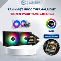 Tản nhiệt nước AIO Thermalright Frozen Warframe 240 ARGB đen / trắng mặt LED tùy chỉnh - Bảo hành 24 tháng